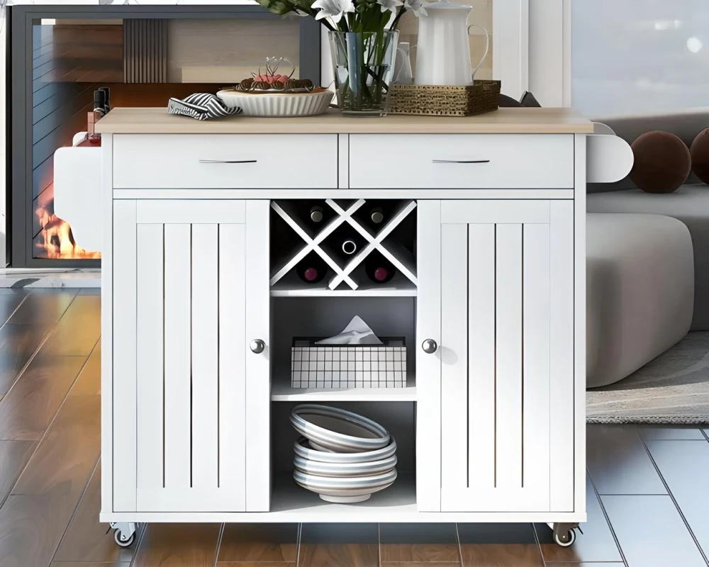 small movable kitchen island